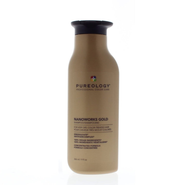 Pureology Nanoworks Gold Shampoo 9oz/266ml Image 1