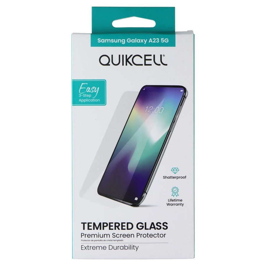 Quikcell Tempered Glass Screen Protector for Samsung Galaxy A23 5G Image 1