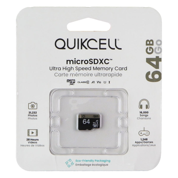 Quikcell MicroSDXC Ultra High Speed Memory Card - 64GB Image 2