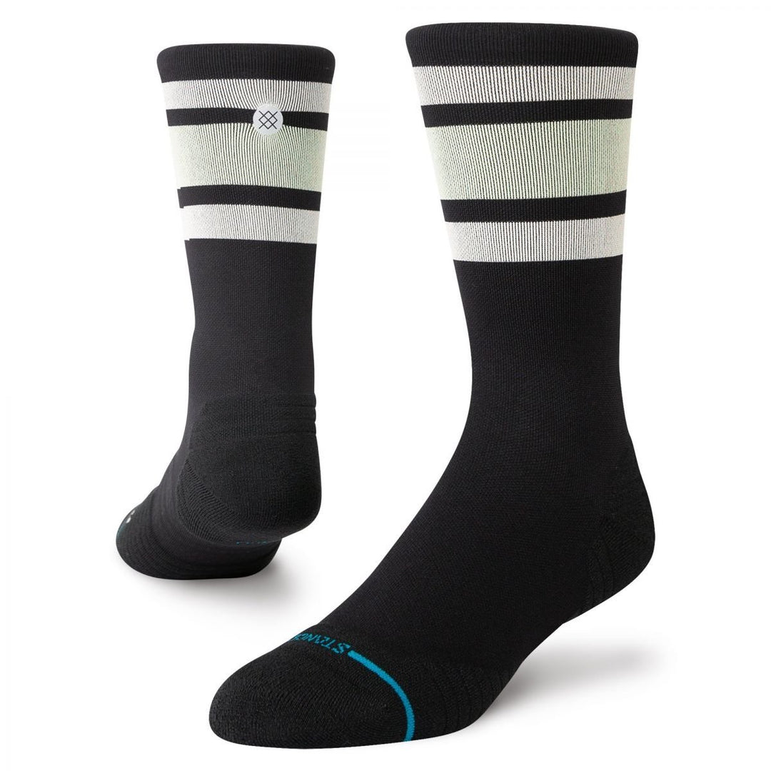 Stance Unisex Boyd Light Performance Crew Socks Black - A448C24BOY-BLK BLACK Image 1