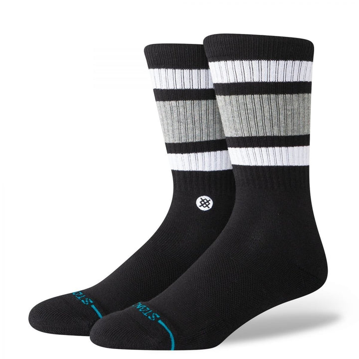 Stance Unisex Boyd Crew Medium Cushion Socks Black - A556A20BOS-BLK BLACK Image 1