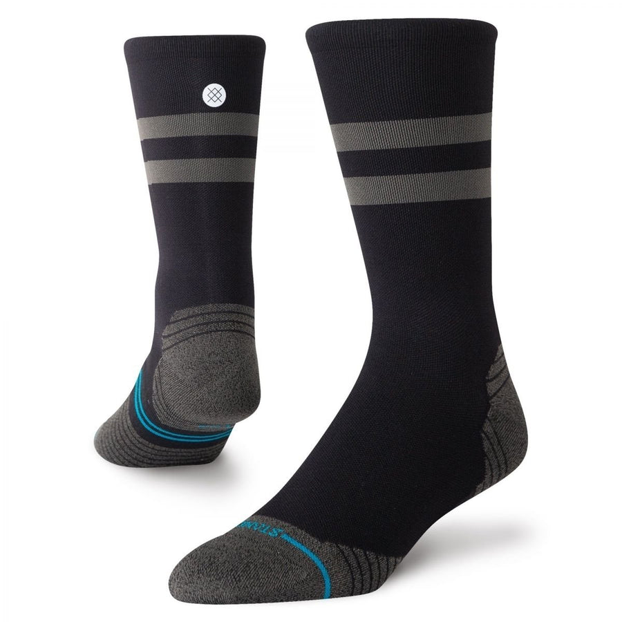 Stance Unisex Franchise Ultralight Performance Crew Socks Black - A418A23FRA-BLK BLACK Image 1