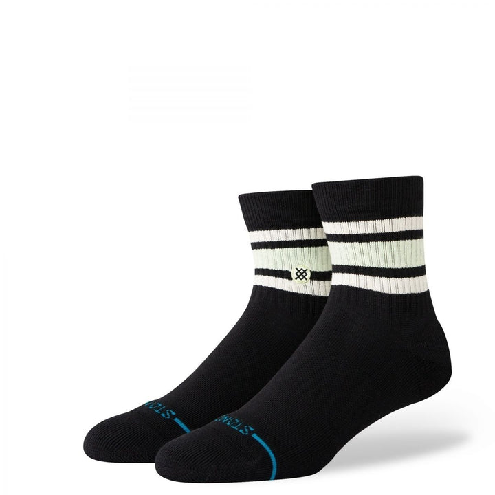 Stance Unisex Boyd Quarter Medium Cushion Socks Black - A356A23BOY-BLK BLACK Image 1