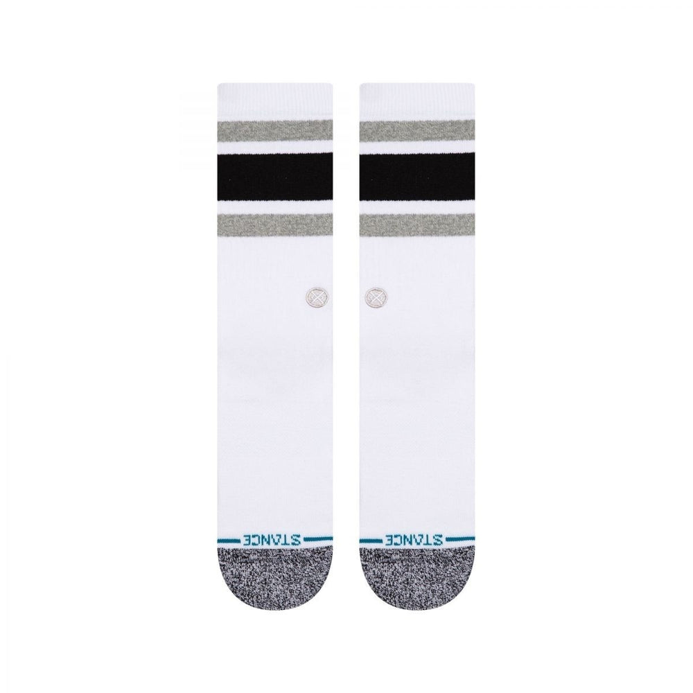 Stance Unisex Boyd Crew Medium Cushion Socks White - A556A20BOS-WHT WHITE Image 2