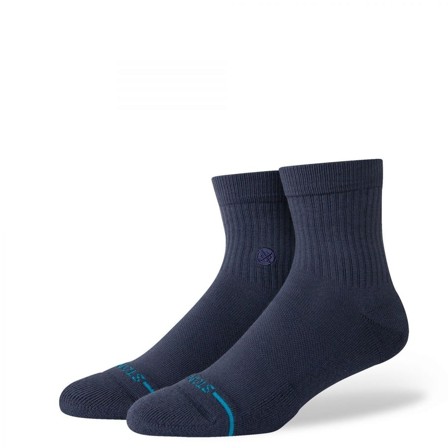 Stance Unisex Icon Quarter Socks Navy - A356A21IQT-NVY Navy Image 1