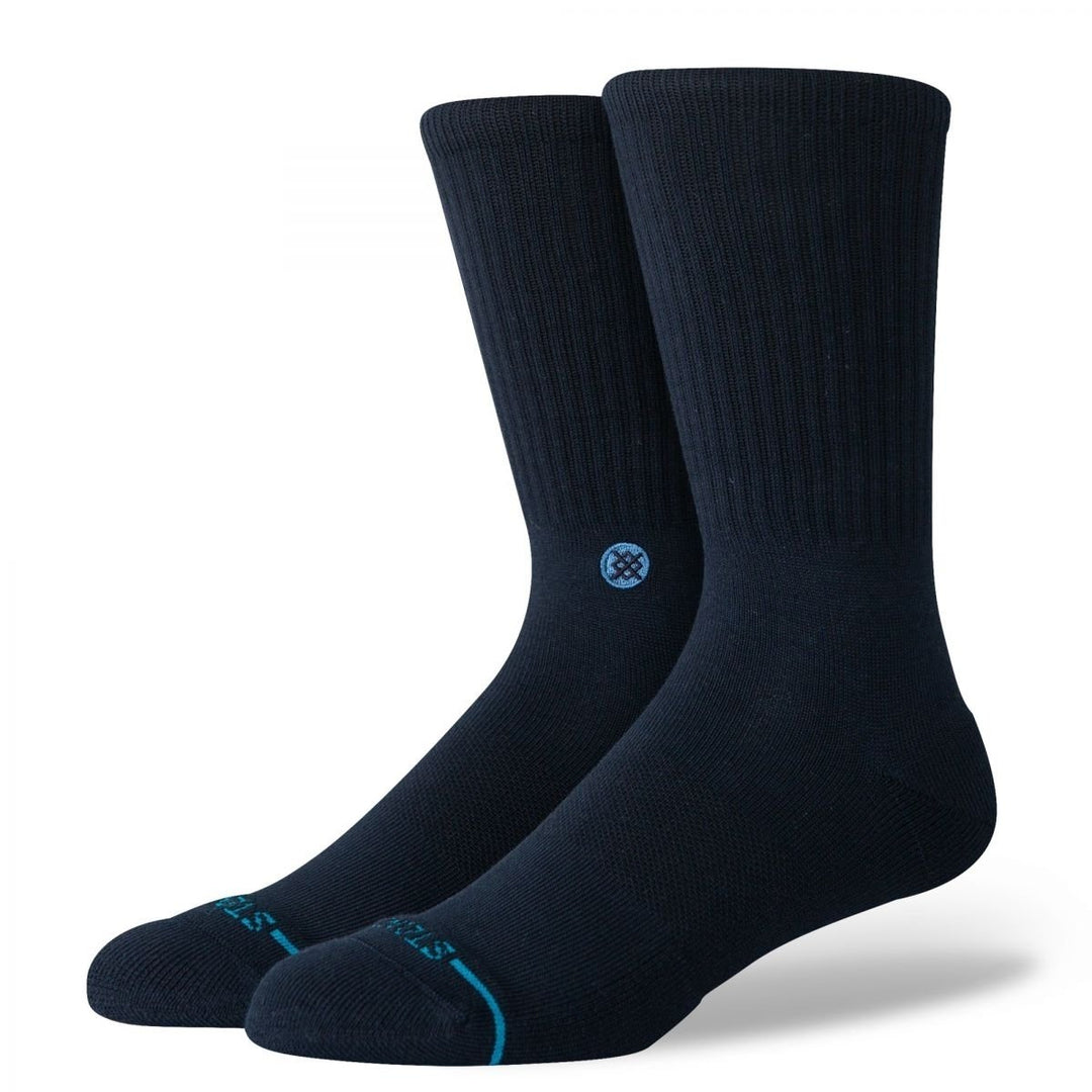 Stance Mens Icon Crew Socks Dark Navy - M311D14ICO-DAN Dark Navy Image 1