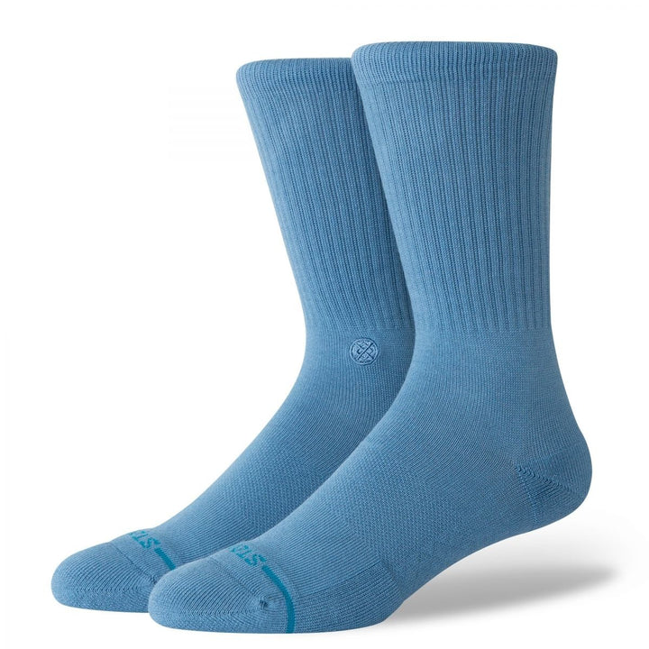 Stance Mens Icon Crew Socks Bluesteel - M311D14ICO-BLS BLUESTEEL Image 1