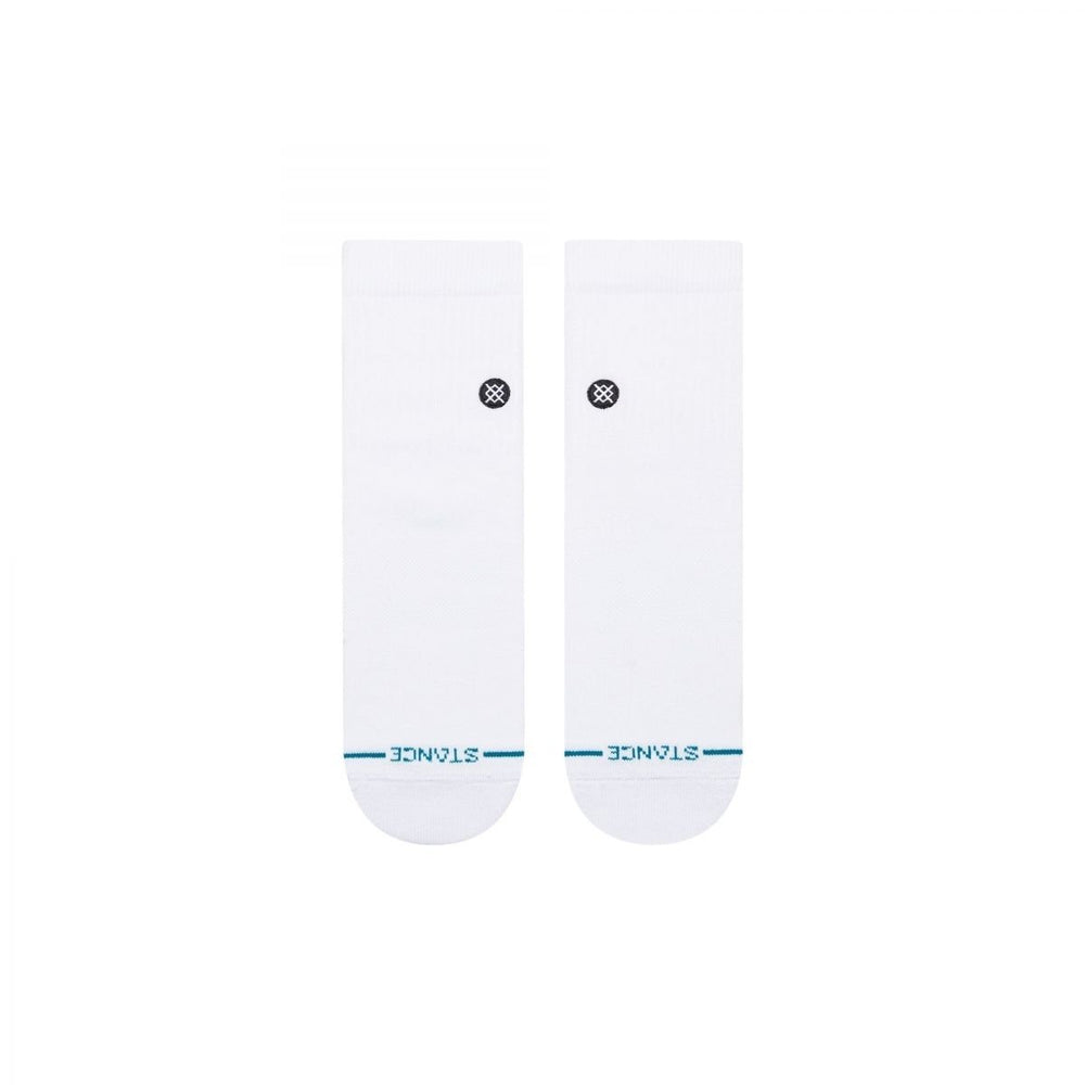 Stance Unisex Icon Quarter Socks White - A356A21IQT-WHT WHITE Image 2