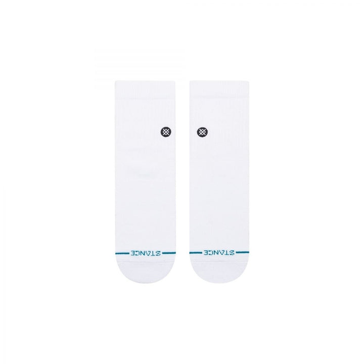 Stance Unisex Icon Quarter Socks White - A356A21IQT-WHT WHITE Image 2