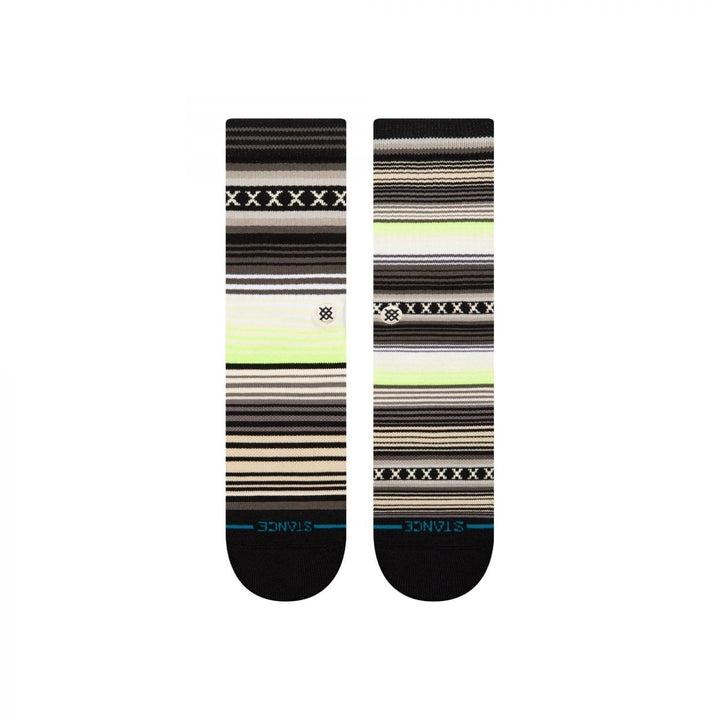 Stance Curren St Crew Socks Green Mens Fitness Comfortable Casual Wear Image 2