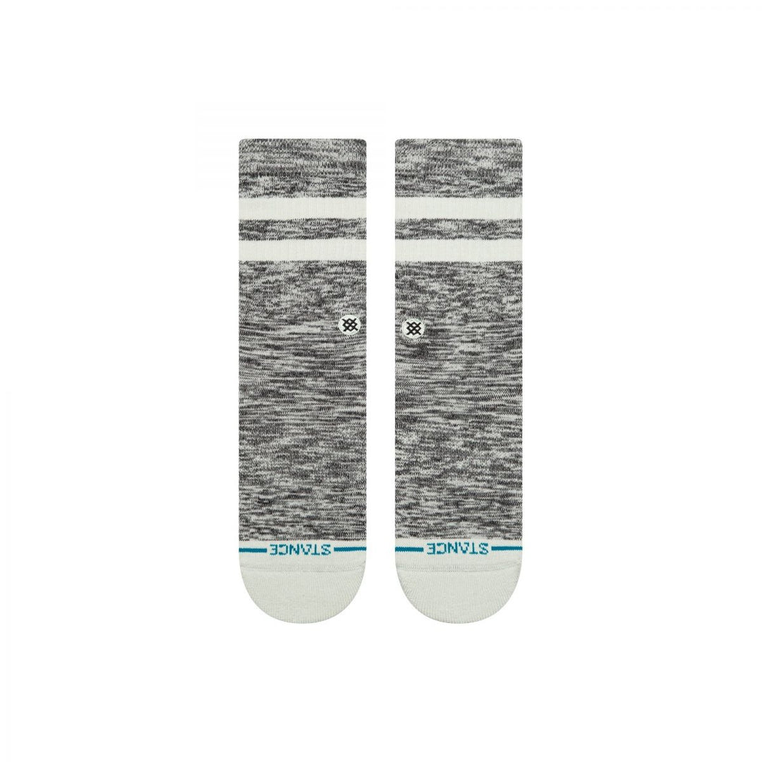 Stance Crew Joven Socks Medium Black Combed Cotton Durable Mesh Vents Image 2