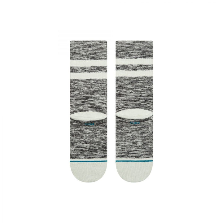 Stance Crew Joven Socks Medium Black Combed Cotton Durable Mesh Vents Image 3