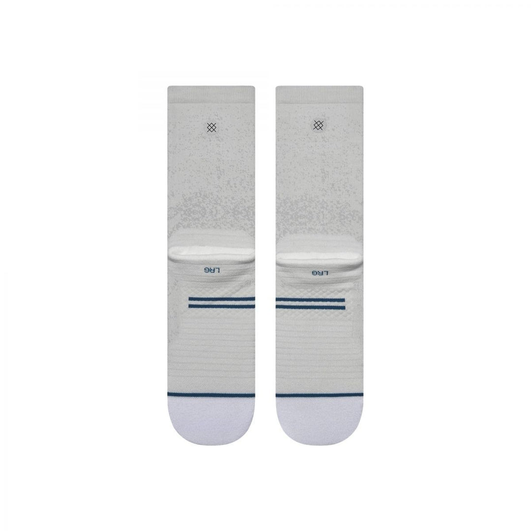 Stance Run Light Crew White MD (US Mens Shoe 6-8.5 WHITE Image 3