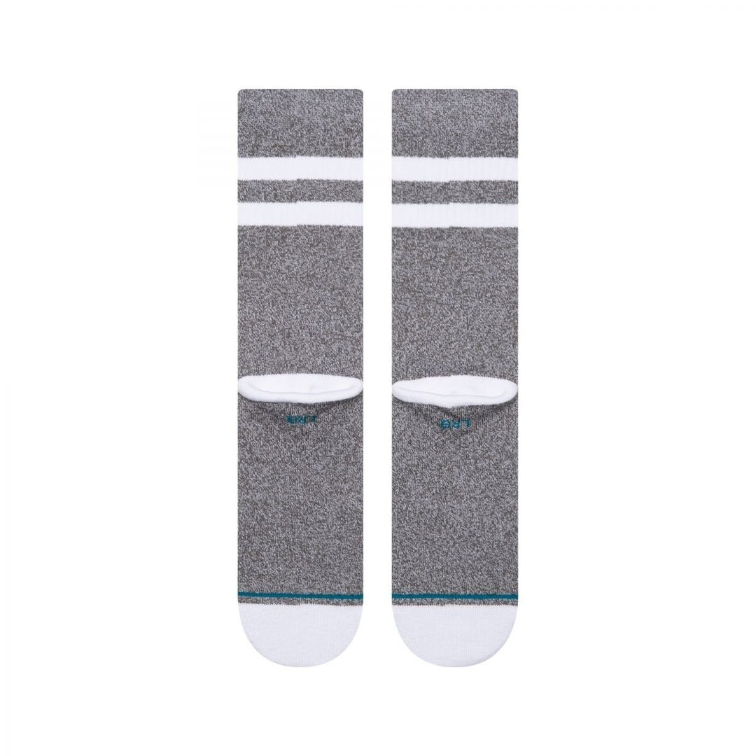 Stance Joven Crew Socks Medium Grey Combed Cotton Breathable Comfortable Image 3