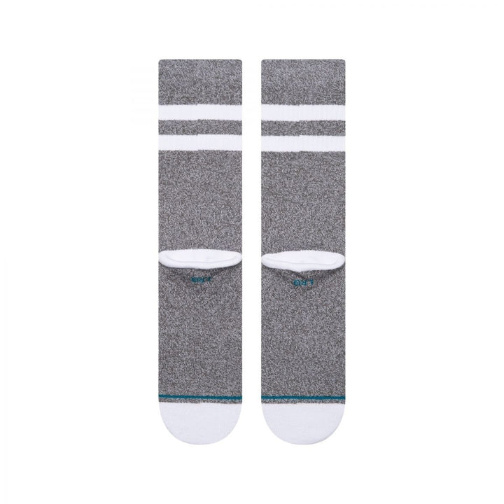 Stance Joven Crew Socks Medium Grey Combed Cotton Breathable Comfortable Image 3