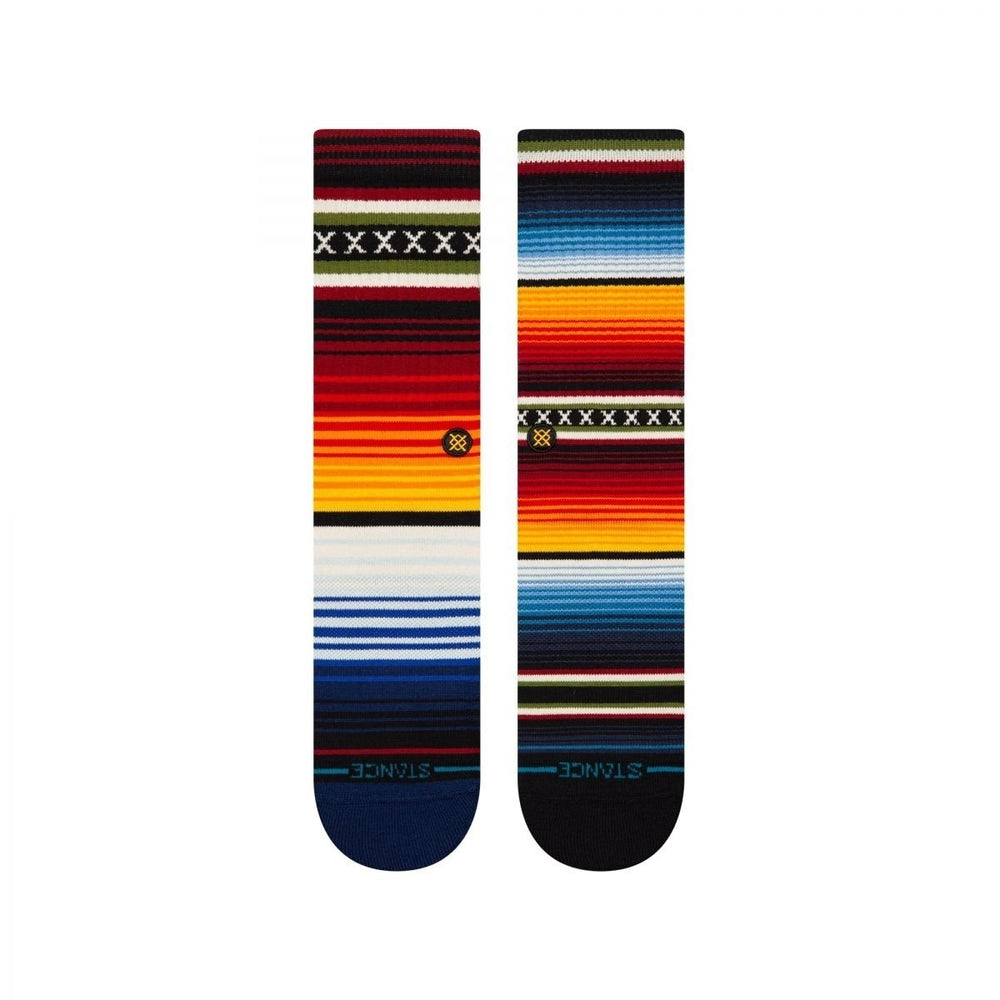 Stance Curren St Crew Socks Red One Size Unisex Daily Wear Comfortable Sox Image 2