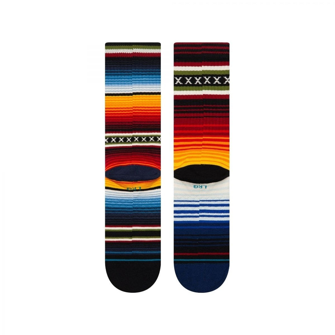 Stance Curren St Crew Socks Red One Size Unisex Daily Wear Comfortable Sox Image 3