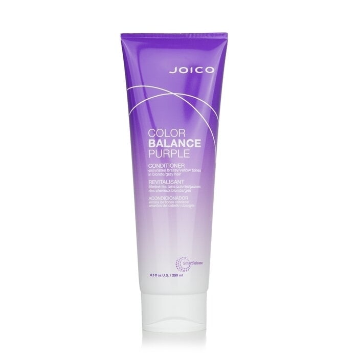 Joico - Color Balance Purple Conditioner (Eliminates Brassy/Yellow Tones In Blonde/Gray Hair)(250ml/ 8.5oz) Image 1