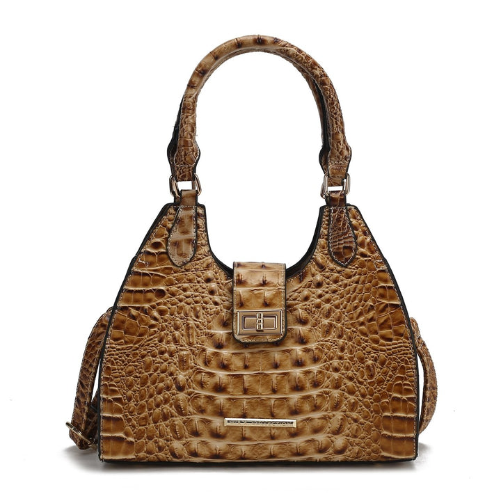 Ava Crocodile Tote Bag Image 9