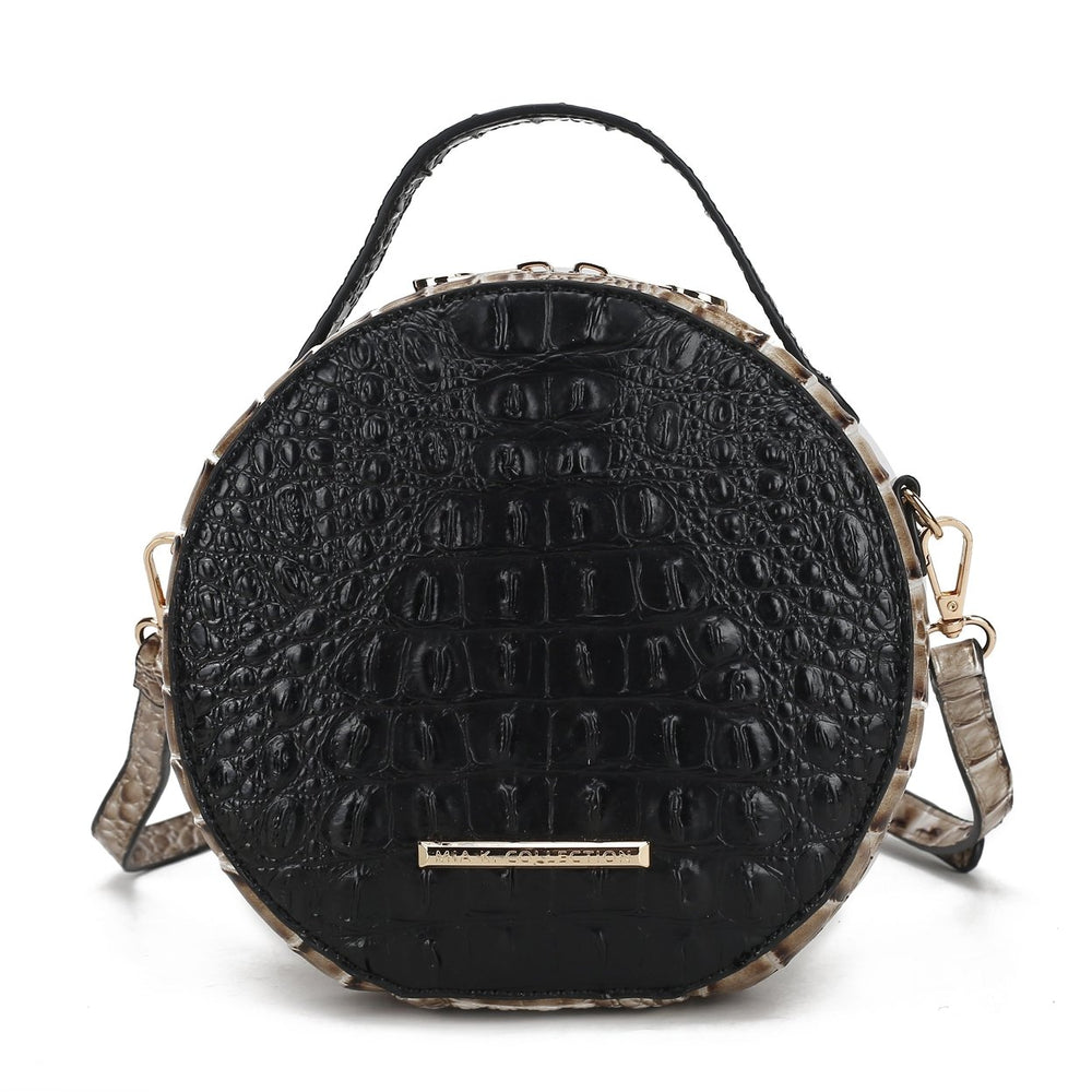 Ynnari Croc Round Crossbody Bag Image 2