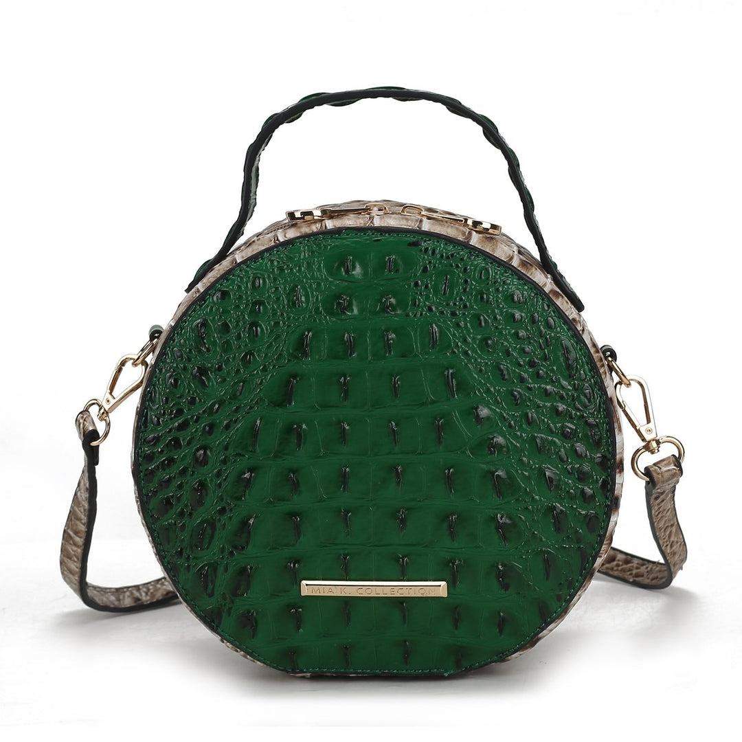 Ynnari Croc Round Crossbody Bag Image 4