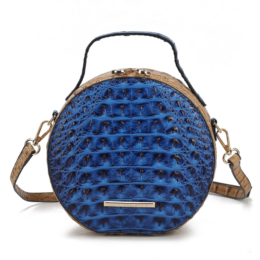 Ynnari Croc Round Crossbody Bag Image 6