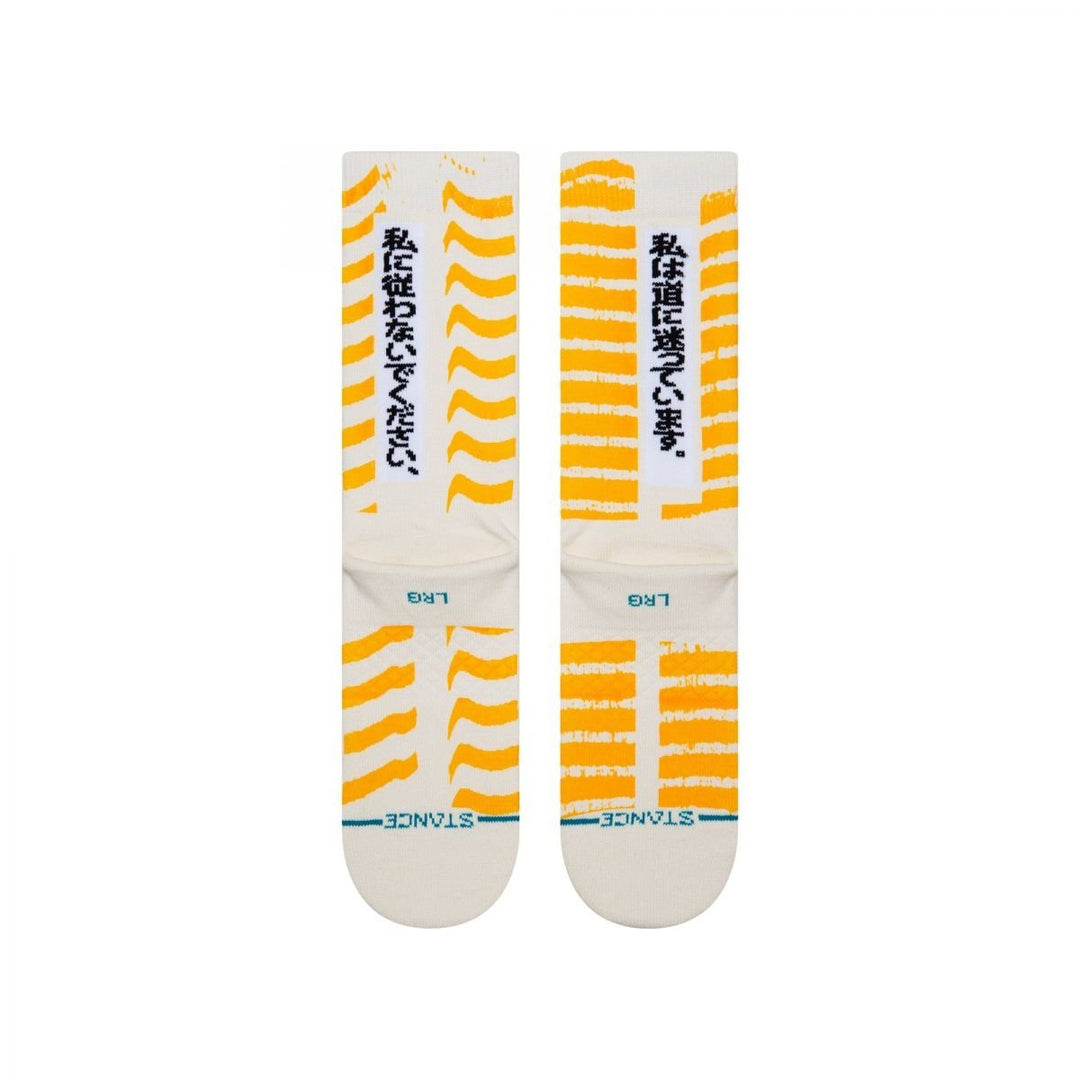 Stance Im Lost Crew Socks OffWhite Large Comfort Innovative Design 2023 Image 3