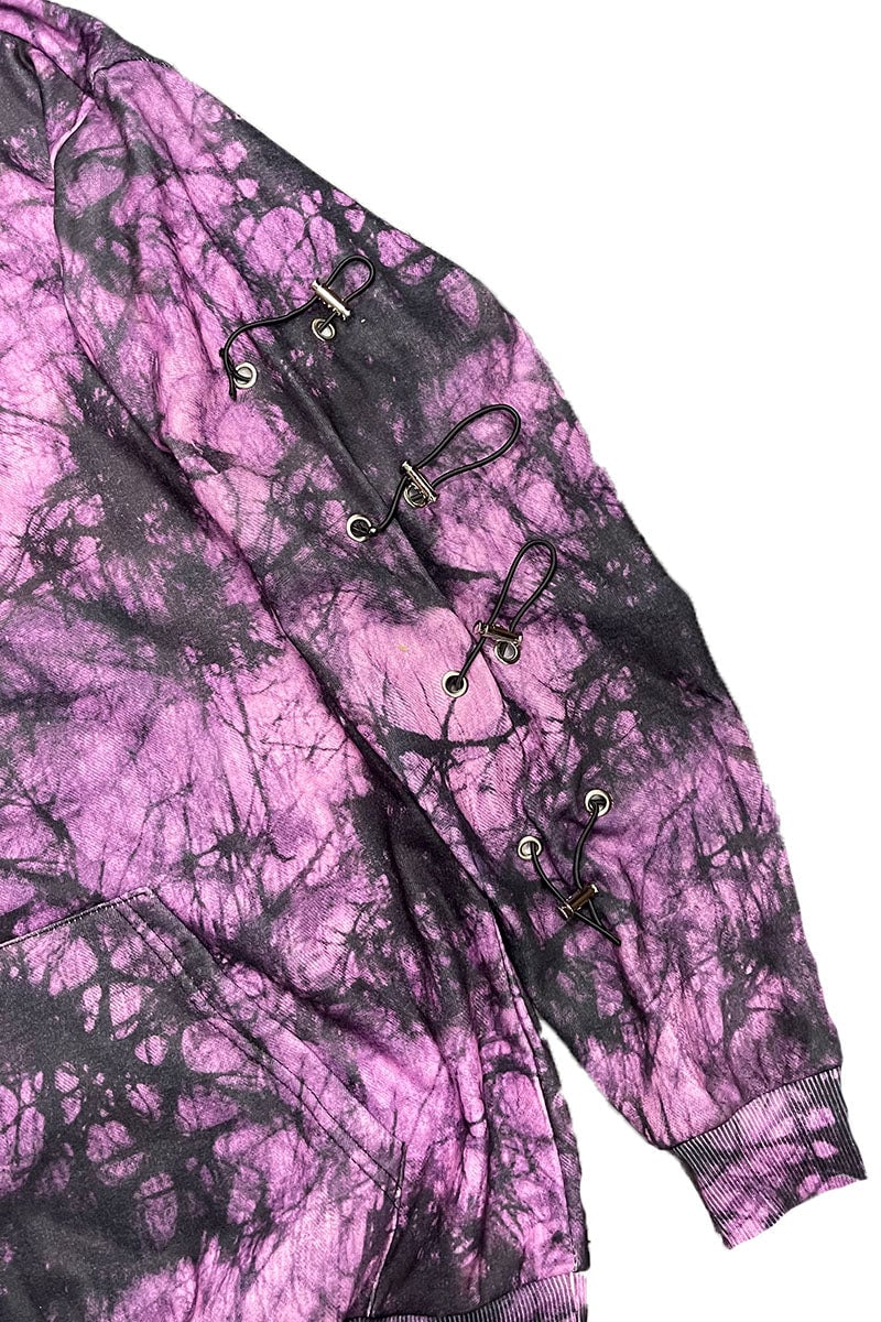 Side Toggle Tye Dye Sweat Set Image 3