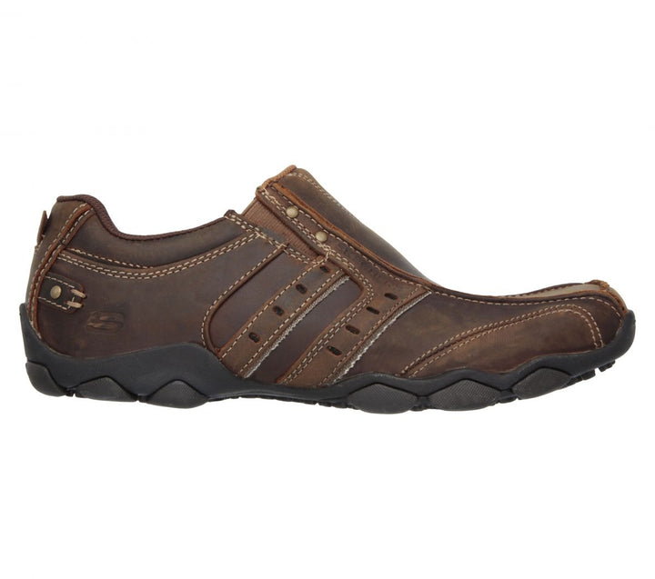 Skechers Mens Diameter Slip-On Brown - 61779-CDB BROWN Image 1