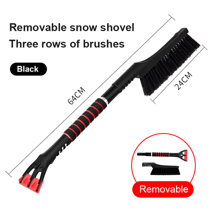 Auto Ice Scraper Windshield Ice Breaker Quick Clean Glass Brush Snow Remover Cleaner Tool Auto Window Winter Snow Brush Image 4