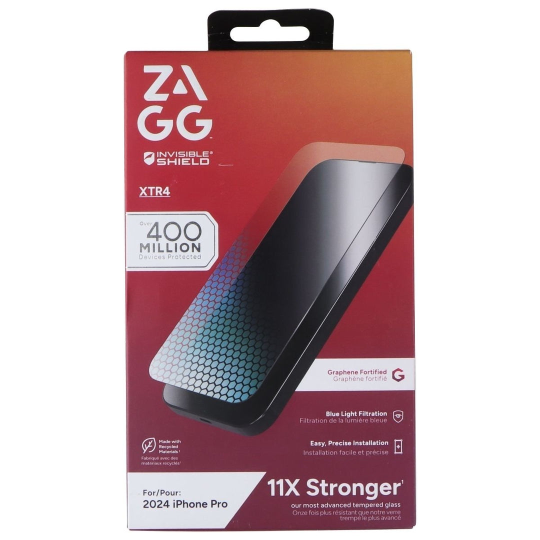 ZAGG Invisible Shield (Glass XTR4) Screen Protector for Apple iPhone 16 Pro Image 1