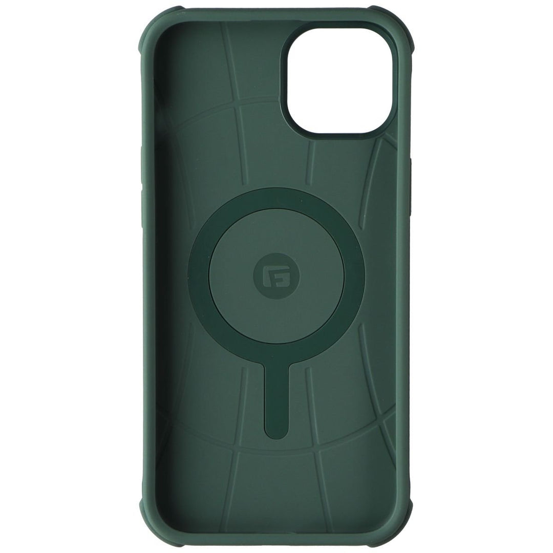 CLCKR G-Form Protection Case for MagSafe for iPhone 15 Plus - Carbon Green Image 3