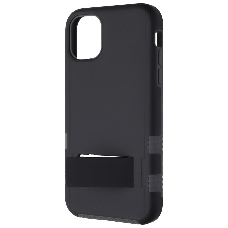 Quikcell Advocate Series Kickstand Case for Apple iPhone 11 - Black Image 1