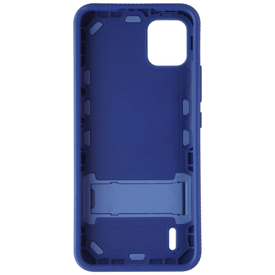 Quikcell Grand Advocate Two-Layer Kickstand Case for Nokia C110 - Blue Image 3