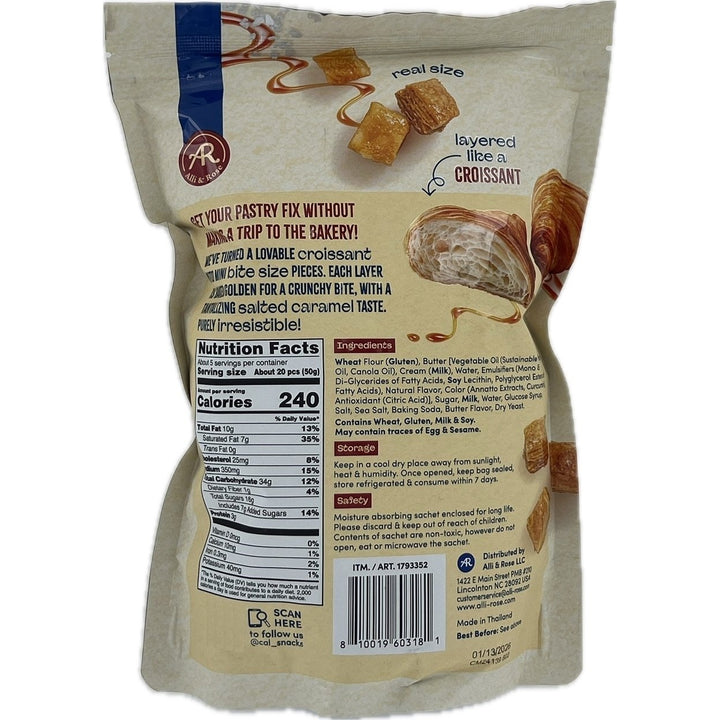 Alli and Rose Crispy Croissant Bites with Caramel and Sea Salt 9.17 Ounce Image 4