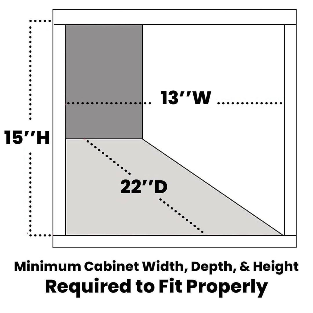 Pull Out Trash Can Under Cabinet Chrome Steel Slides 13 Inch Cabinet Opening Image 4