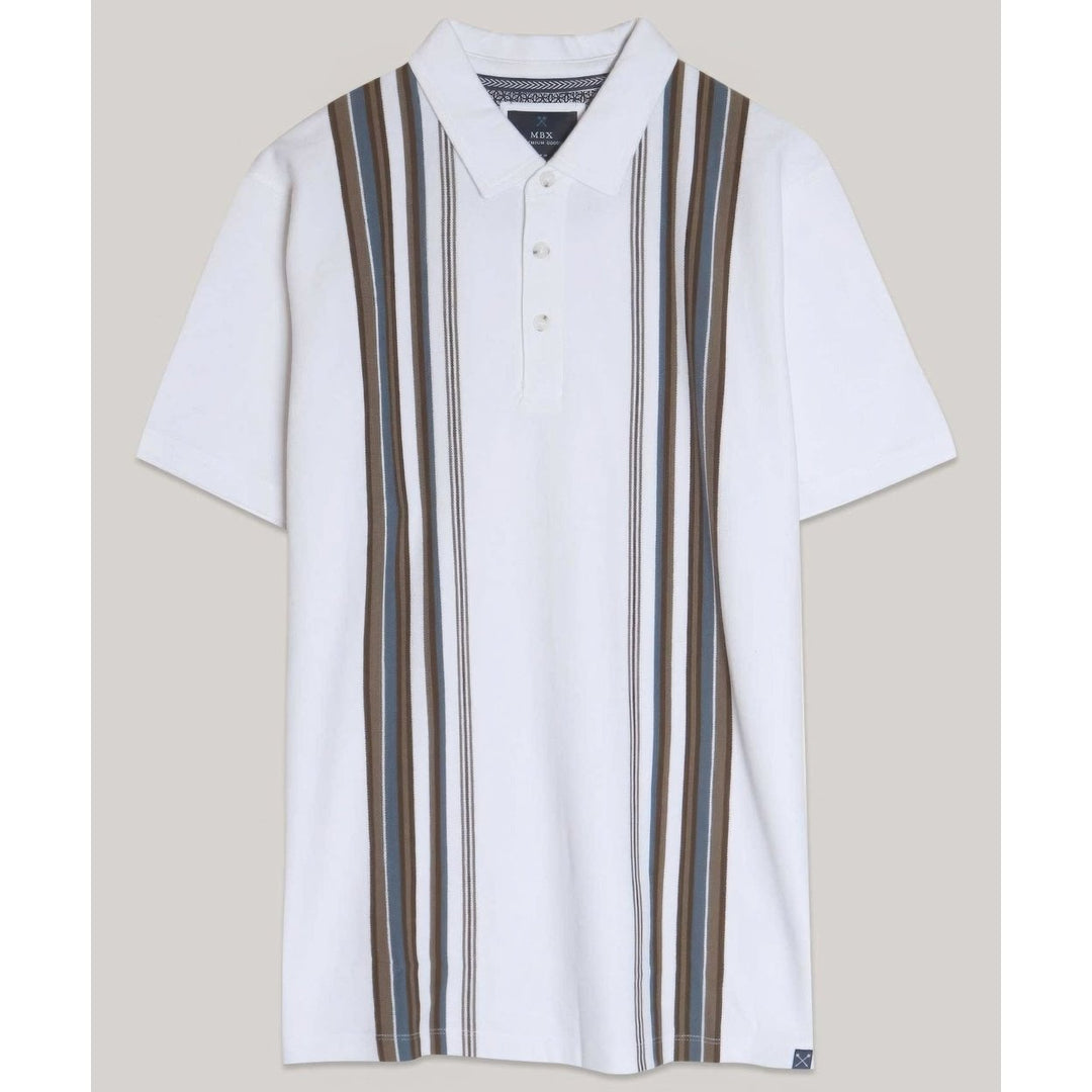 Striped polo Image 1