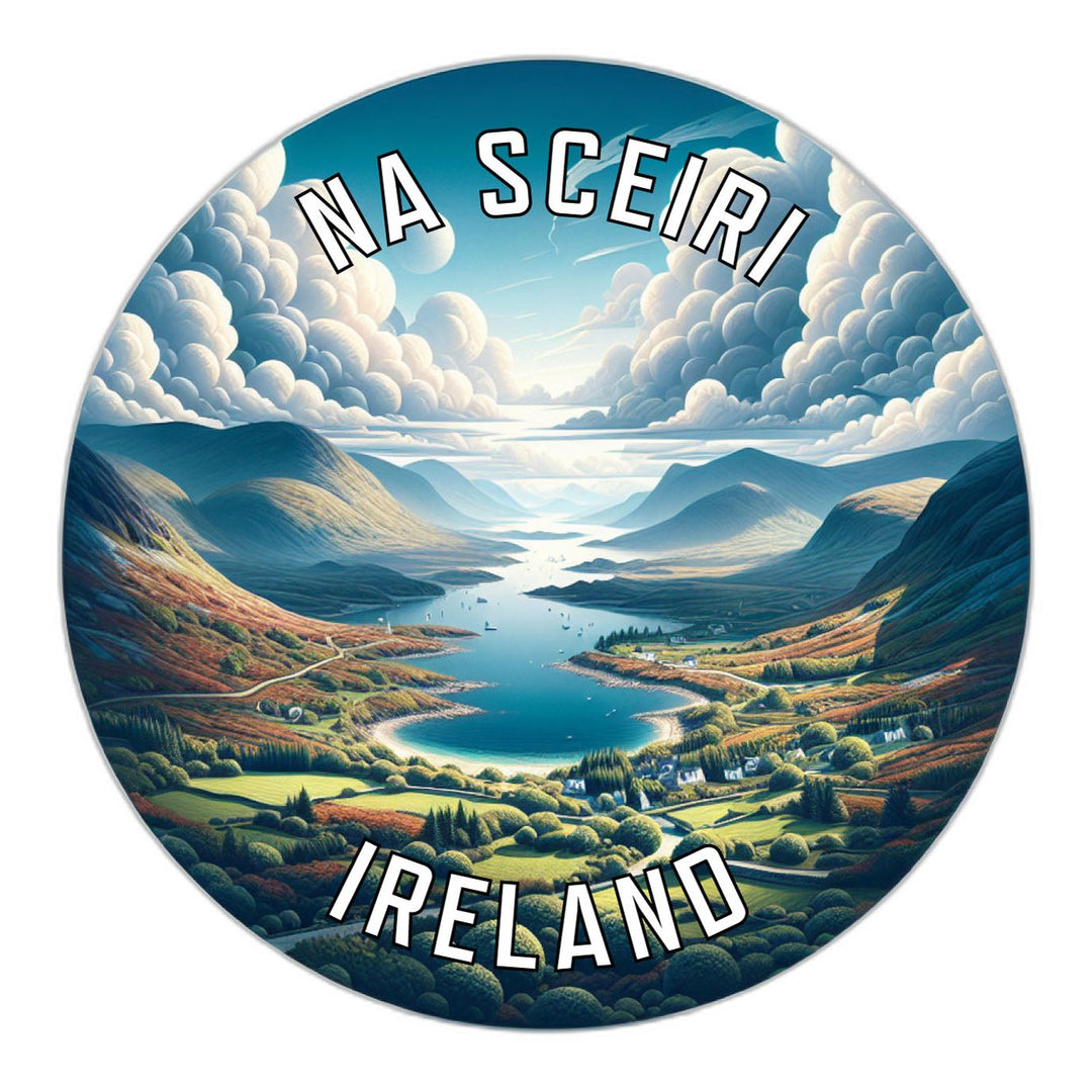 Na Sceiri Ireland Souvenir Die Cut Flat Magnet Image 1