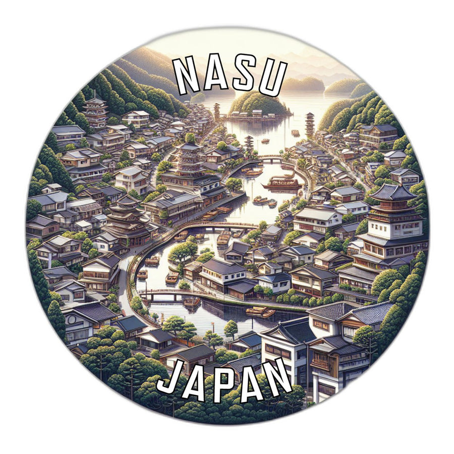 Nasu Japan Souvenir Die Cut Flat Magnet Image 1