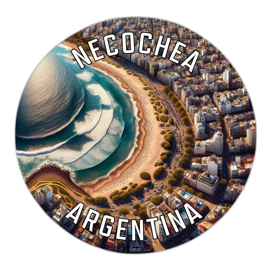 Necochea Argentina Souvenir Die Cut Flat Magnet Image 1