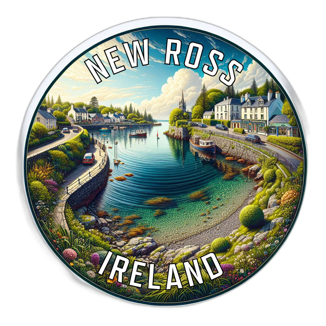 Ross Ireland Souvenir Die Cut Flat Magnet Image 1