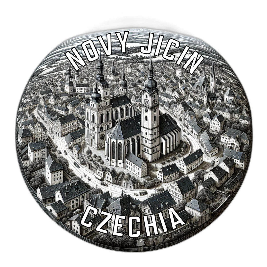 Novy Jicin Czechia Souvenir Die Cut Flat Magnet Image 1