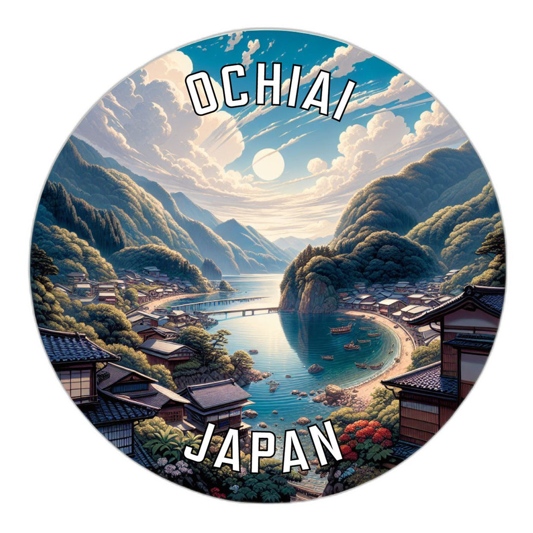 Ochiai Japan Souvenir Die Cut Flat Magnet Image 1