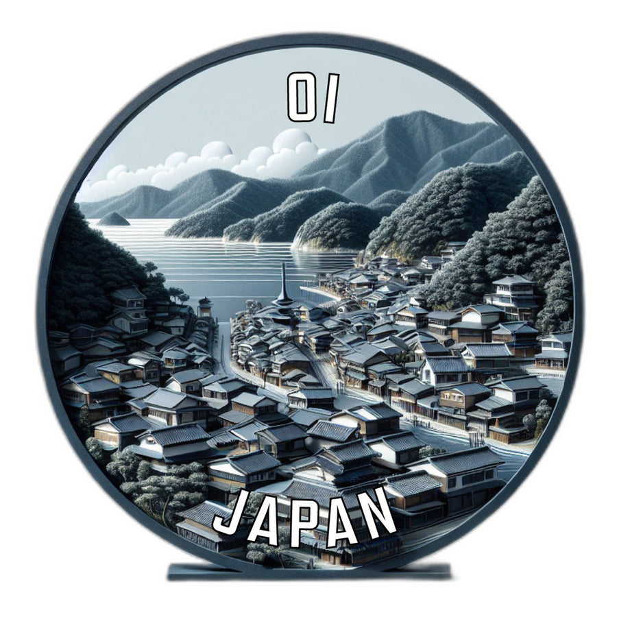 Oi Japan Souvenir Die Cut Flat Magnet Image 1