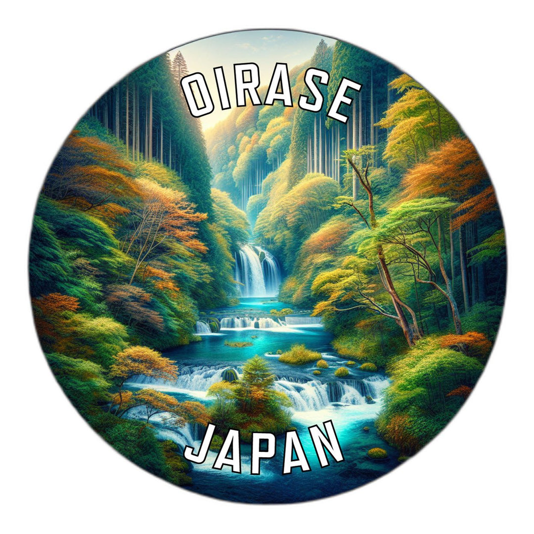 Oirase Japan Souvenir Die Cut Flat Magnet Image 1