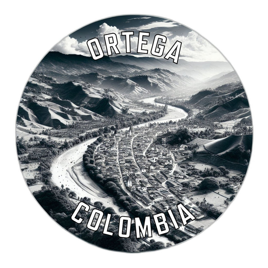 Ortega Colombia Souvenir Die Cut Flat Magnet Image 1