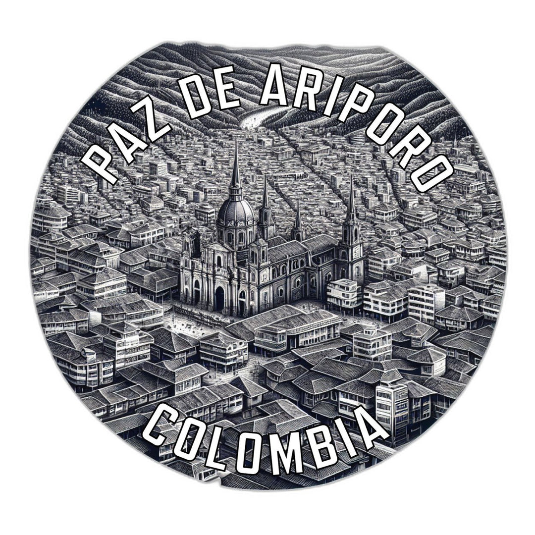 Paz de Ariporo Colombia Souvenir Die Cut Flat Magnet Image 1