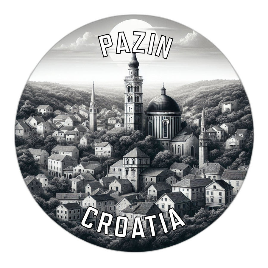 Pazin Croatia Souvenir Die Cut Flat Magnet Image 1