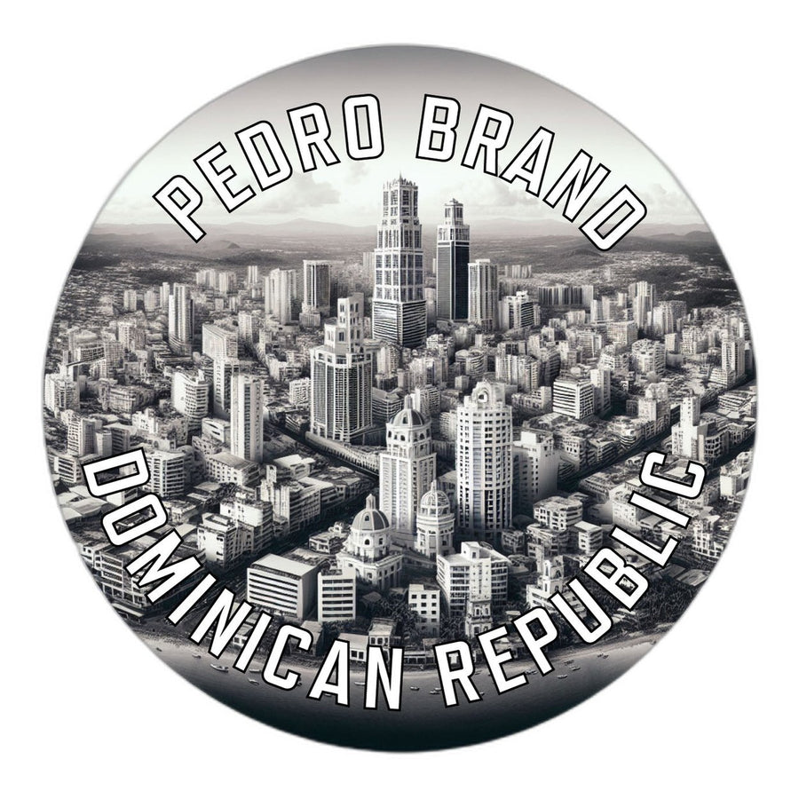 Pedro Brand Dominican Republic Souvenir Die Cut Flat Magnet Image 1