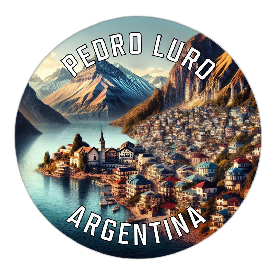 Pedro Luro Argentina Souvenir Die Cut Flat Magnet Image 1